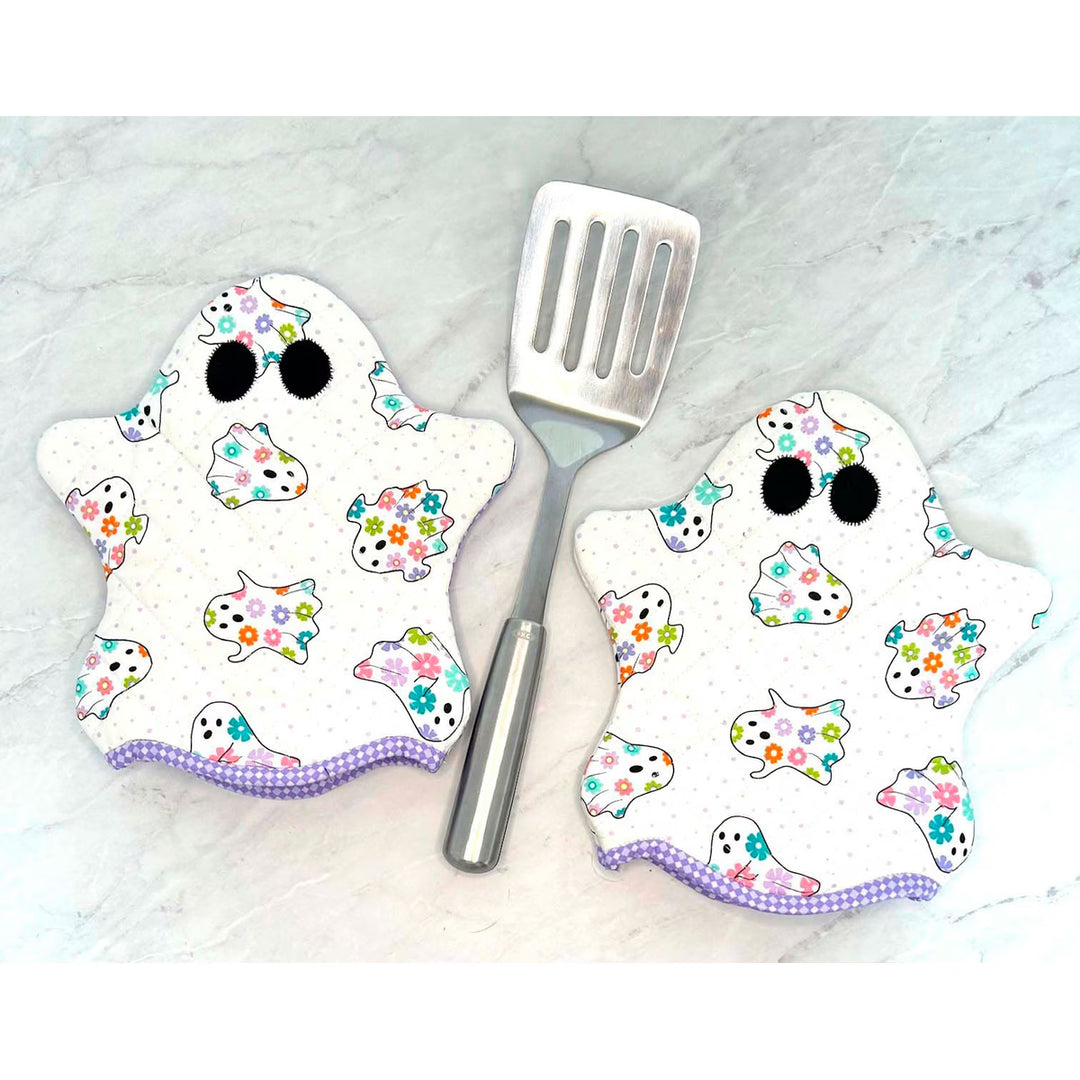 Ghostly Hot Pads - Pattern