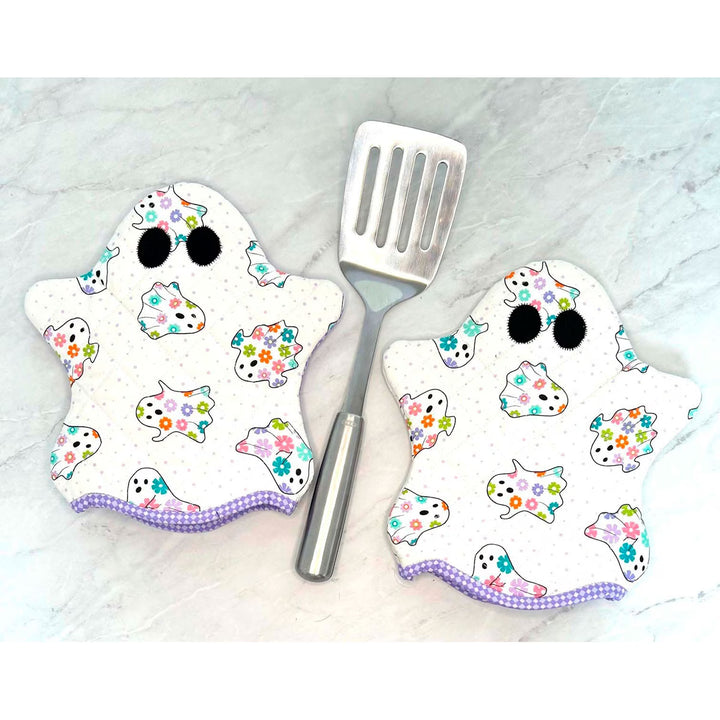 Ghostly Hot Pads - Pattern