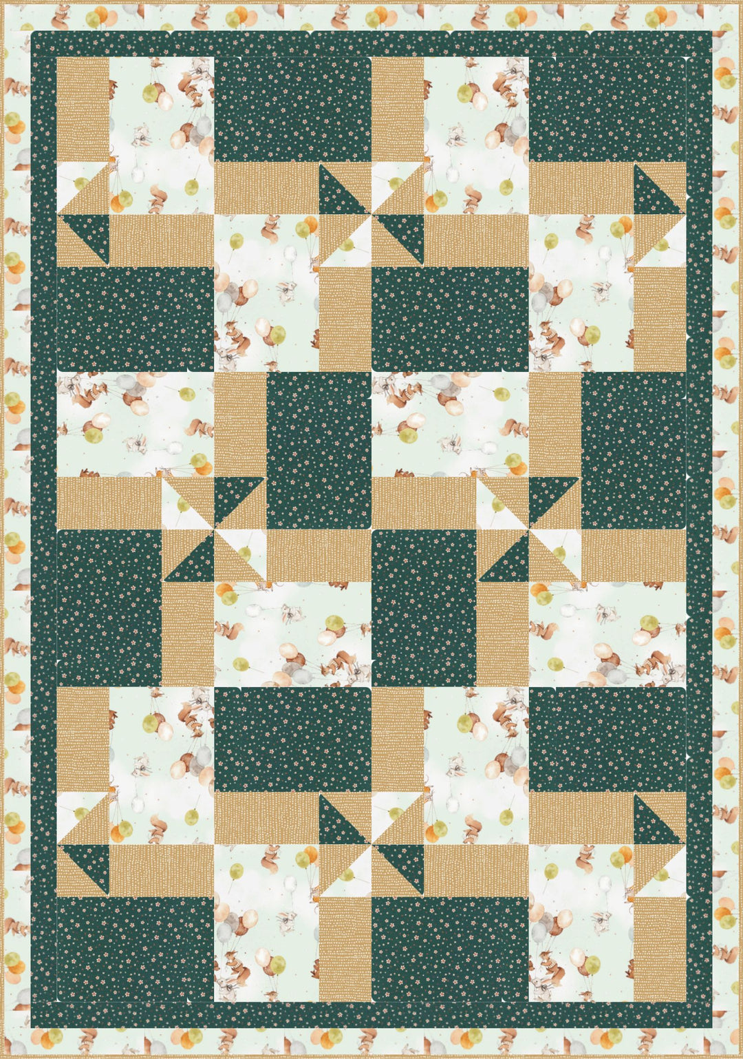 3 Yard Fabric Bundle - Little Fawn by Dear Stella