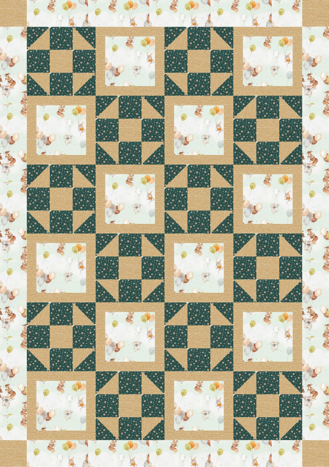 3 Yard Fabric Bundle - Little Fawn by Dear Stella