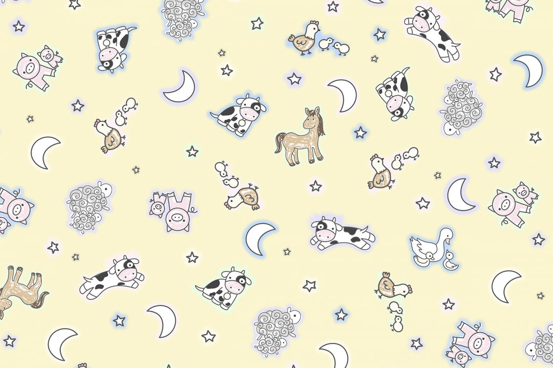 Quilting Cuddle - Goodnight Farm Dreamy Barn, Butter
