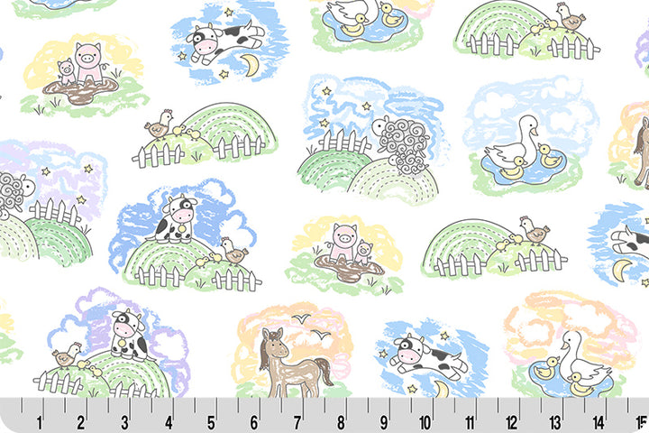 Quilting Cuddle - Goodnight Farm Lil Pastures, Pastel