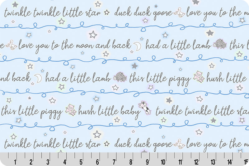 Quilting Cuddle - Goodnight Farm Lullaby Goodnight, Pastel