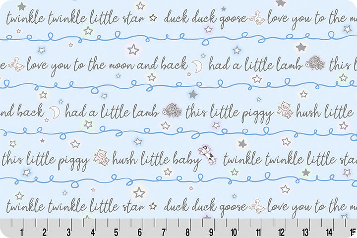 Quilting Cuddle - Goodnight Farm Lullaby Goodnight, Pastel