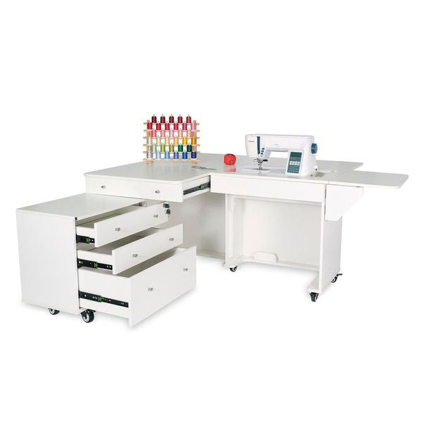 Kangaroo & Joey Sewing Cabinet Set - Electric Lift