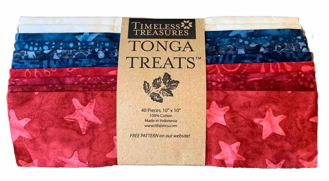 Tonga Treats - Liberty - 42 - 10" Squares
