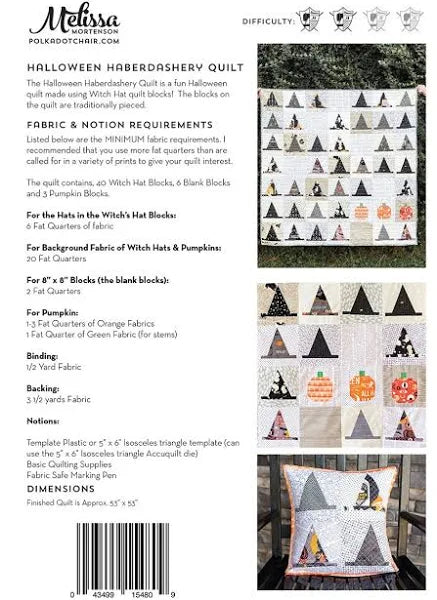 Halloween Haberdashery Pattern