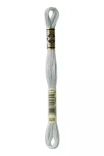 DMC 6 Strand Embroidery Floss - 928 Oyster Shell