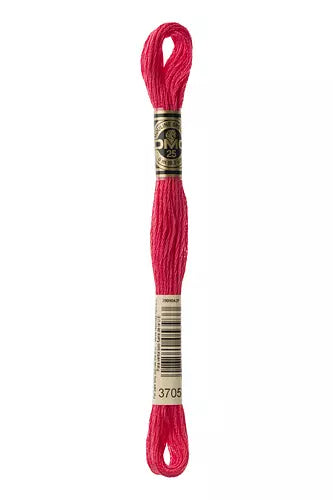 DMC 6 Strand Embroidery Floss - 3705 Guava