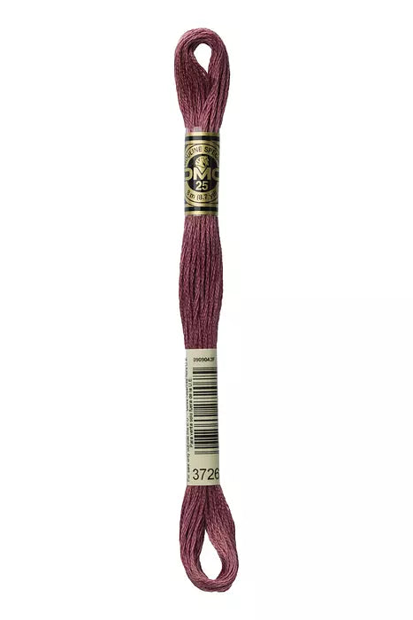 DMC 6 Strand Embroidery Floss - 3726 Iced Plum