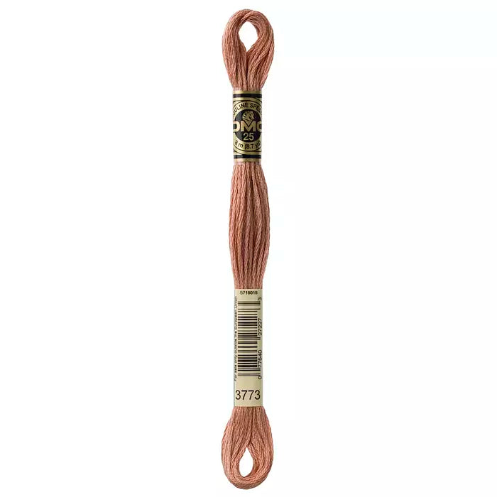 DMC 6 Strand Embroidery Floss - 3773 Pale Salmon
