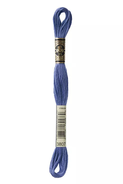 DMC 6 Strand Embroidery Floss - 3807 Tanzanite