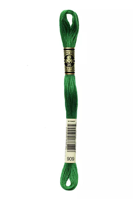 DMC 6 Strand Embroidery Floss - 909 Croquet Lawn