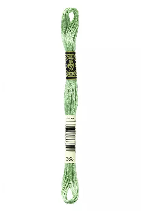 DMC 6 Strand Embroidery Floss - 368 Eau de Nile