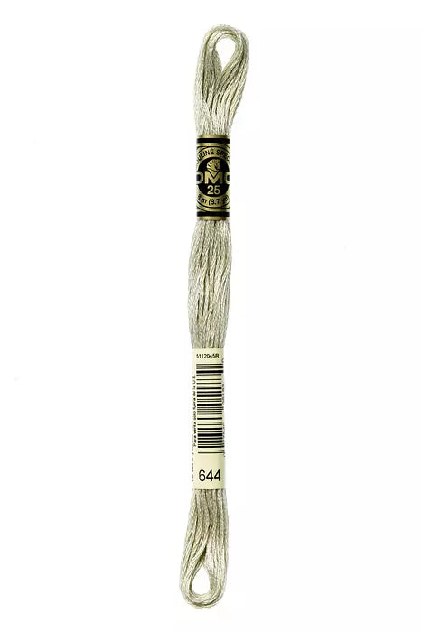 DMC 6 Strand Embroidery Floss - 644 Hemp