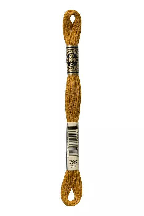 DMC 6 Strand Embroidery Floss - 782 Wicker