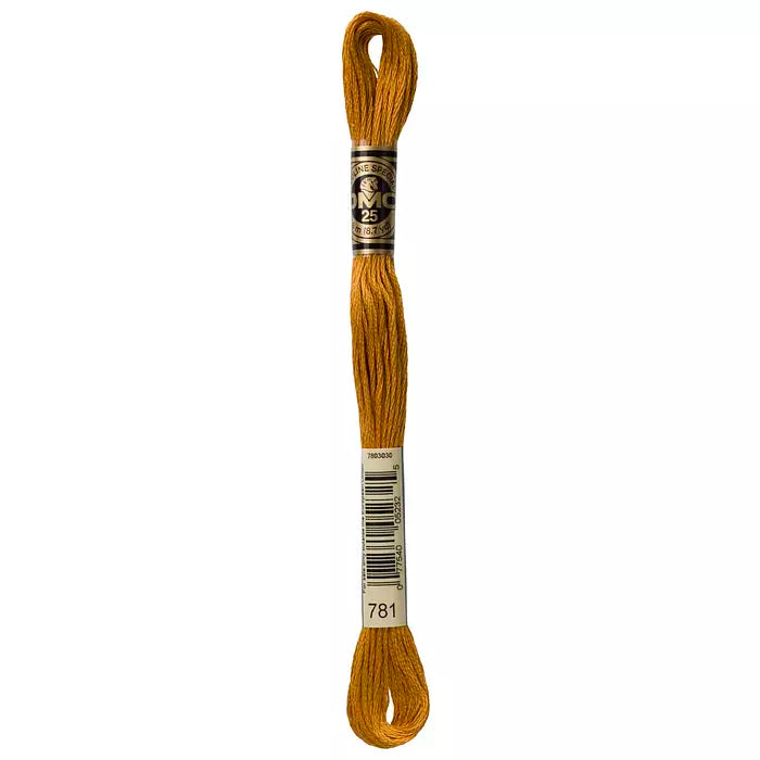 DMC 6 Strand Embroidery Floss - 781 Very Dark Topaz