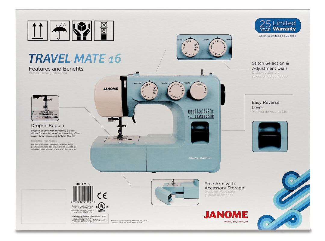 Janome Travel Mate 16