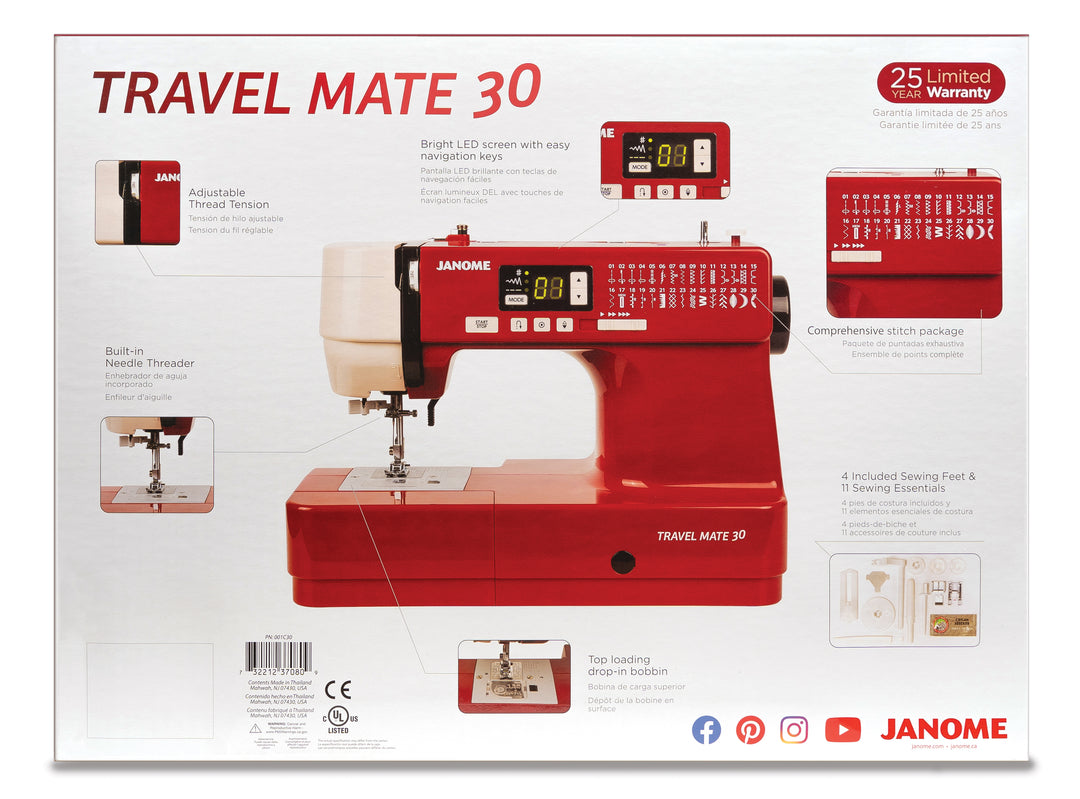 Janome Travel Mate 30
