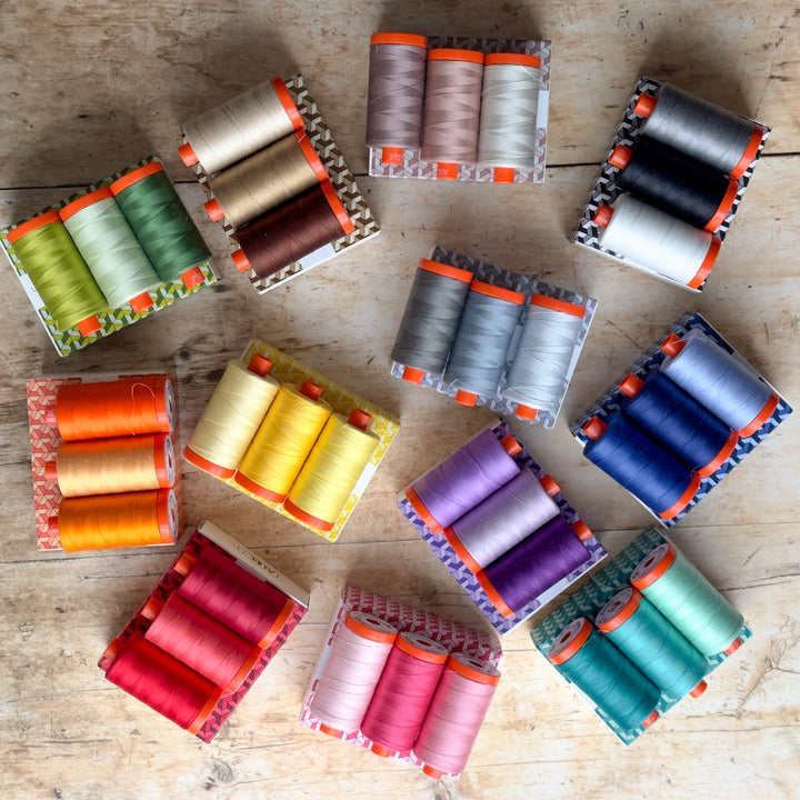 Aurifil Palazzo BOM with Cherrywood Fabrics