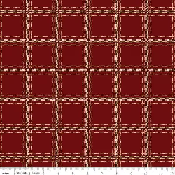 Plaid-Venture Club - Hunter, Mahogany - C17041
