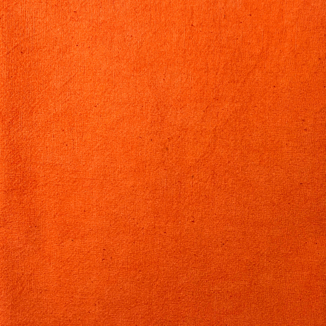 Cherrywood Hand Dyed Fabric - Orange 0330