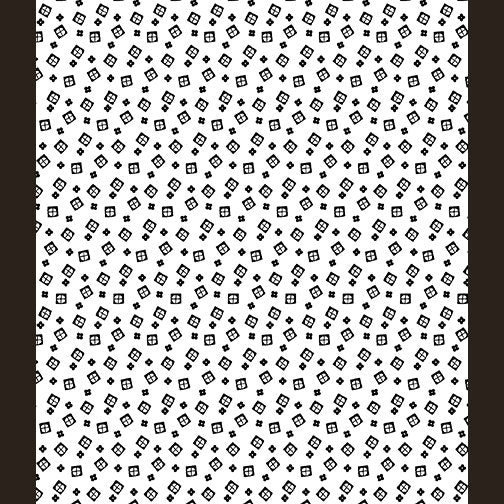 Domino Effect - Mini Squares White and Black 