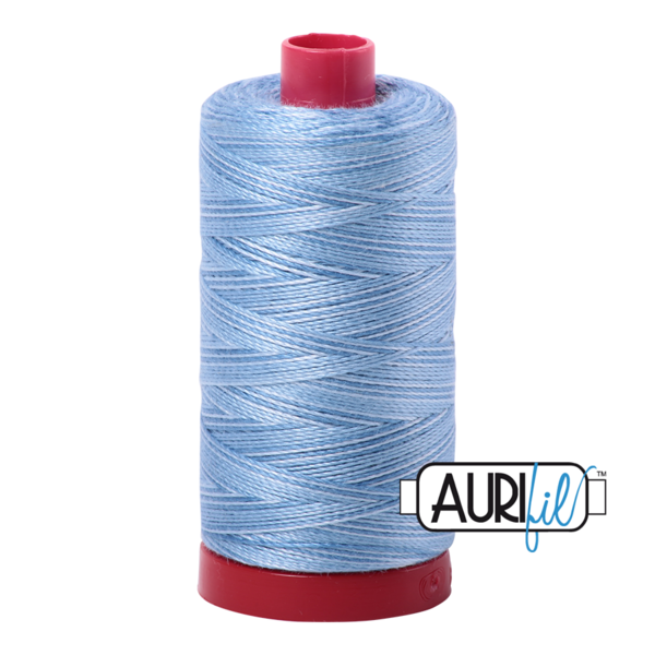 #3770 Stone Washed Denim Variegated Aurifil Cotton Thread