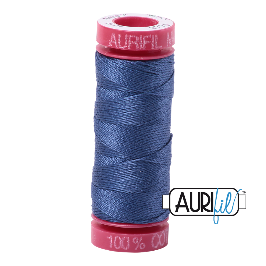 #2775 Steel Blue Aurifil Cotton Thread