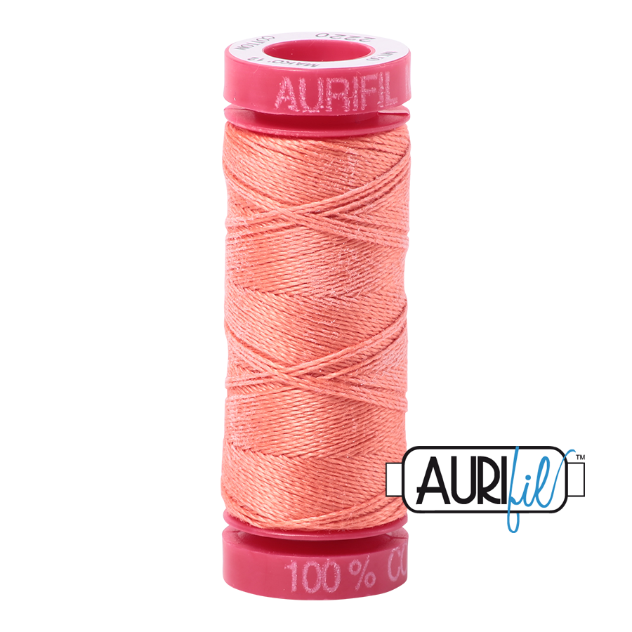 #2220 Light Salmon Aurifil Cotton Thread