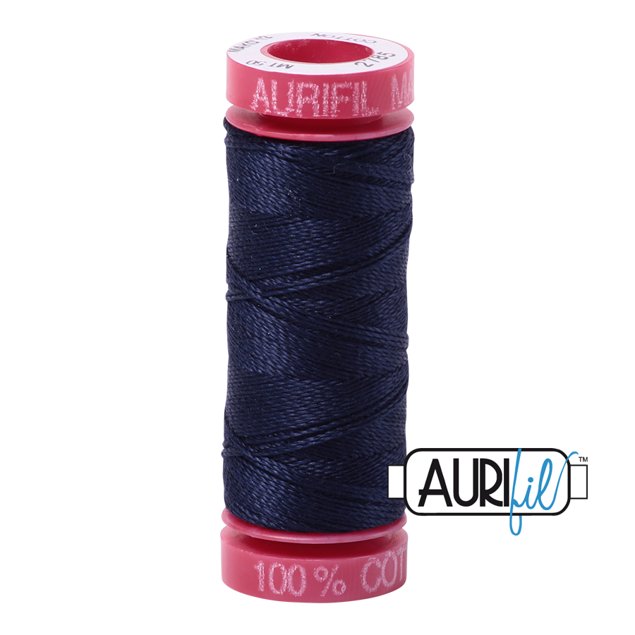 #2785 Very Dark Navy Aurifil Cotton Thread