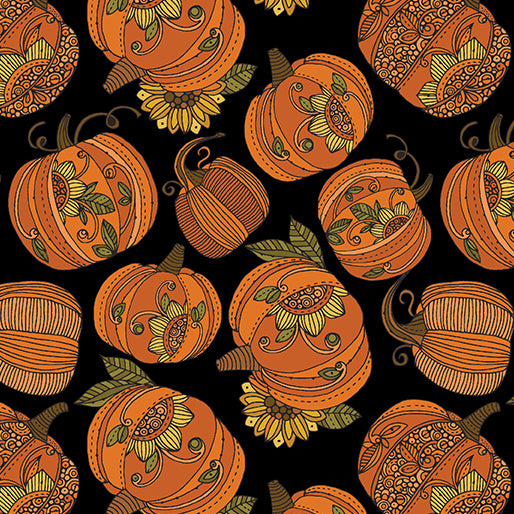 Pumpkin and Spice - Pumpkin and Spice Tossed Black 1343612