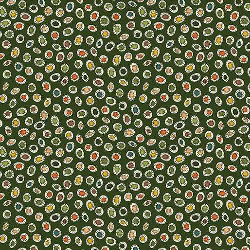 Pumpkin and Spice -Spice Dot Green 1344145