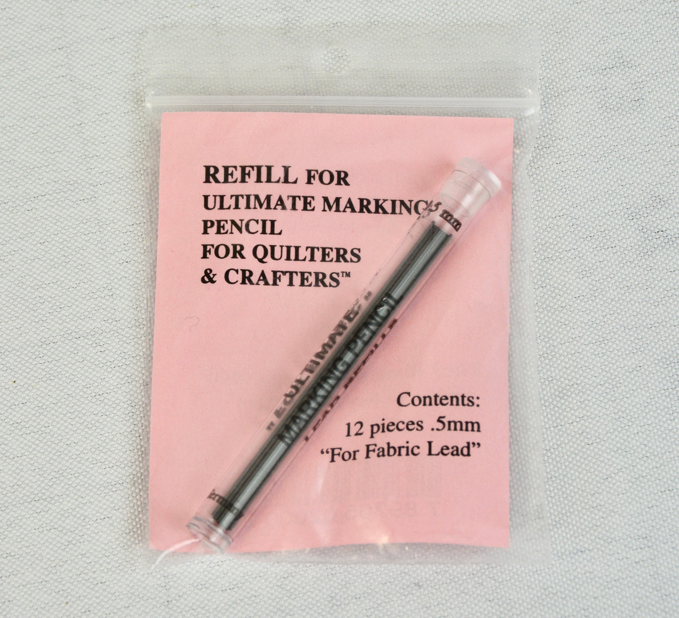 Lead Refills .5mm 12 Ct Black