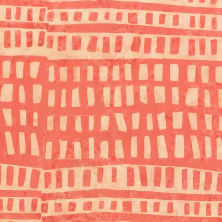 Bubblegum Leaning Tower Batik