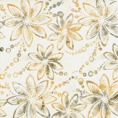 Tonga B8165-Vanilla (Pearled Flowers)