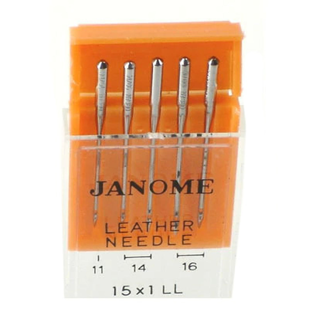 Janome Assorted Leather Needles 5 pack