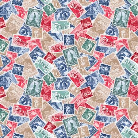 We The People - Multi Patriotic Stamps