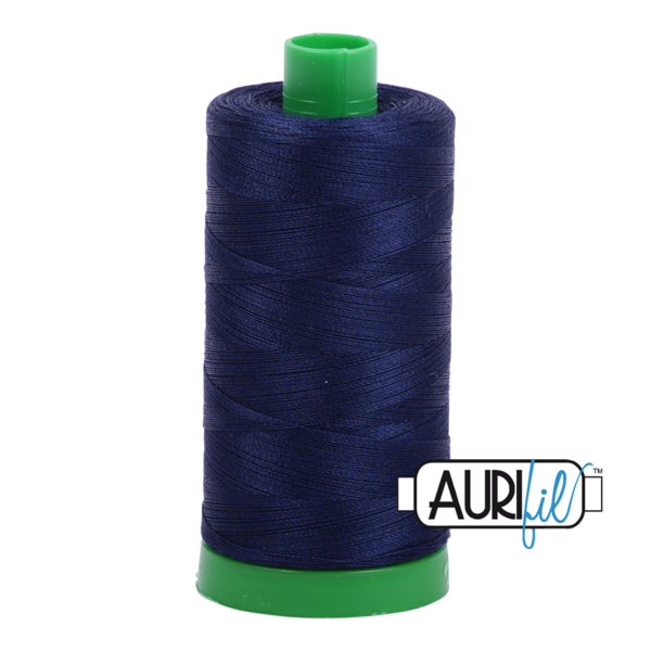 #2745 Midnight Aurifil Cotton Thread