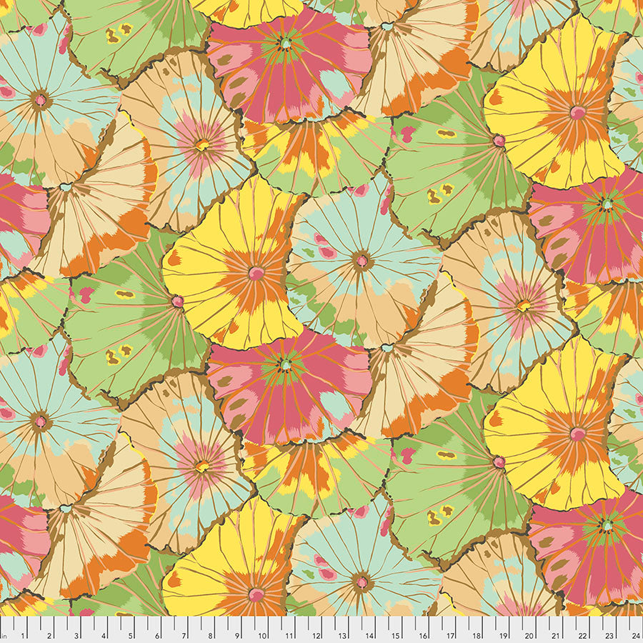 Wide Back Lotus Leaf  - Jade by Kaffe Fassett