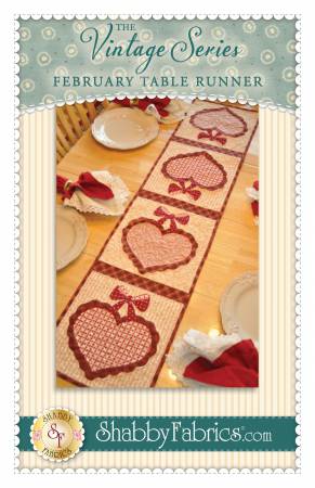 Vintage Blessings Table Runner - February