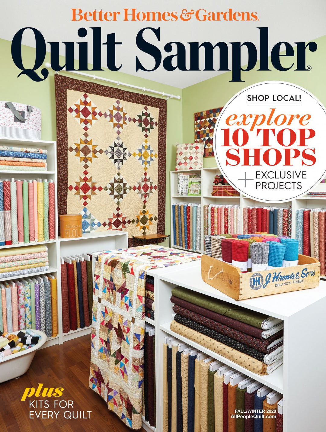 Quilt Sampler Magazine Fall 2020