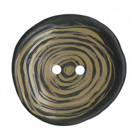 Dill Button 38mm Wood Look