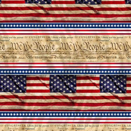 We The People 11in Stripe Patriotic