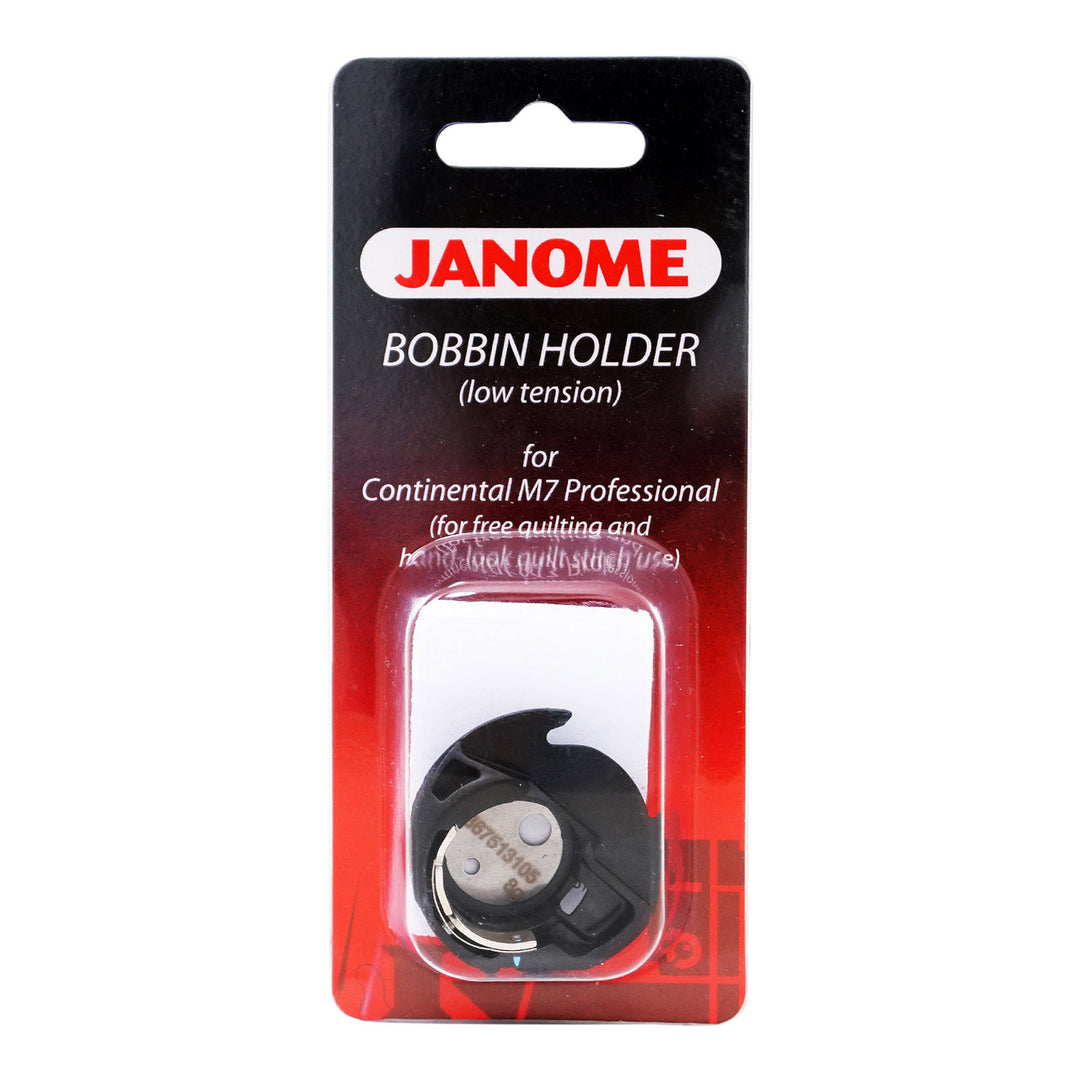 Janome Bobbin Holder for Continentals - Low Tension, Blue dot for Free Motion Quilting