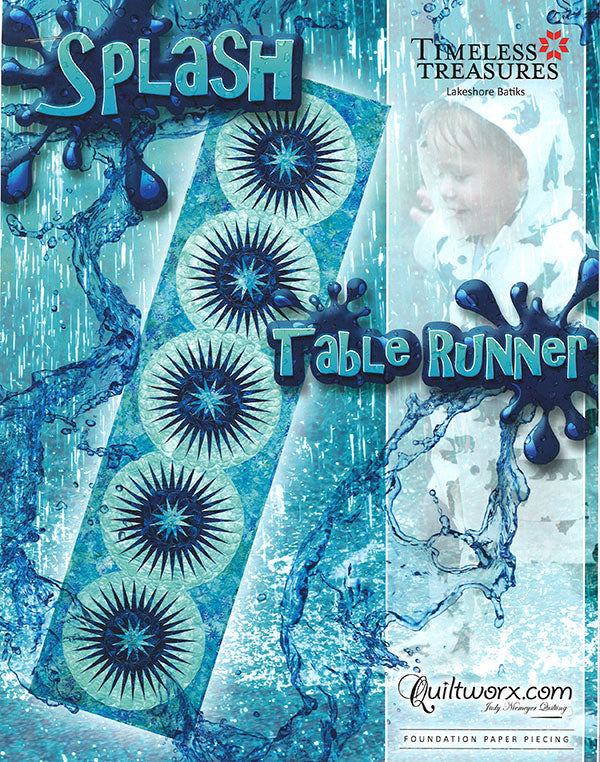Splash Table Runner Quiltworx