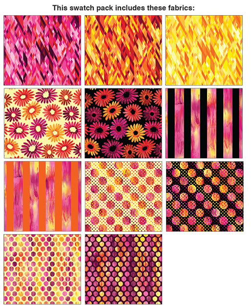 Sunburst Pink 10x10 Pack
