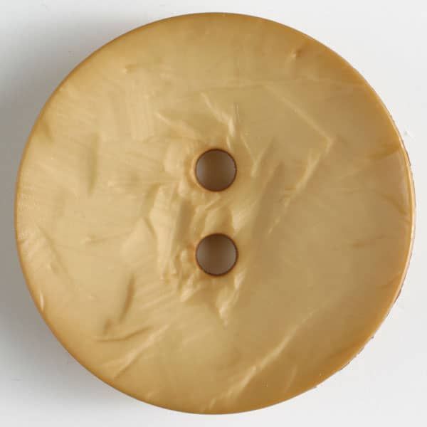 Dill Button 60mm Round Dark Yellow