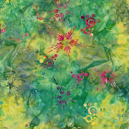 Tonga B8785 Garden Sonic Star Drops Batik