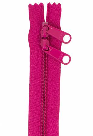 Handbag Zipper 30" Double Slide - Crazy Plum